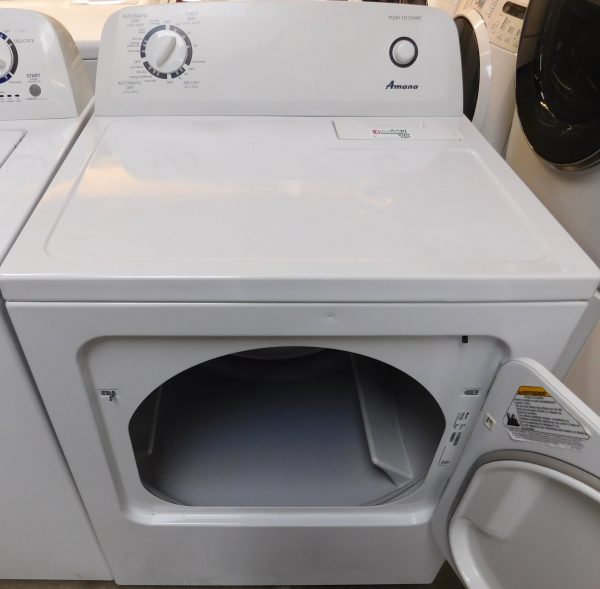 AMANA ELECTRIC SET- SUPER CAPACITY - WASHER AND DRYER- SET PRODUCT ID#A-634 - Image 12