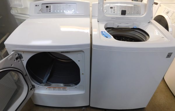 LG- KING SIZE CAPACITY PLUS - WASHER AND GAS DRYER- SET PRODUCT ID#A-641 (Copy) - Image 2