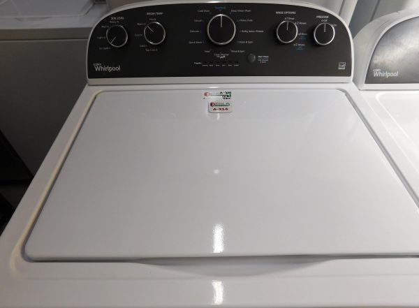 WHIRLPOOL- KING SIZE CAPACITY PLUS -WASHER AND GAS DRYER- SET PRODUCT ID#A- 314 - Image 4