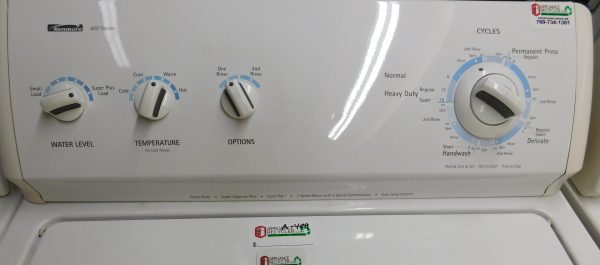 KENMORE WASHER- KING SIZE CAPACITY- HEAVY DUTY WASHER- PRODUCT ID#A-489 - Image 3