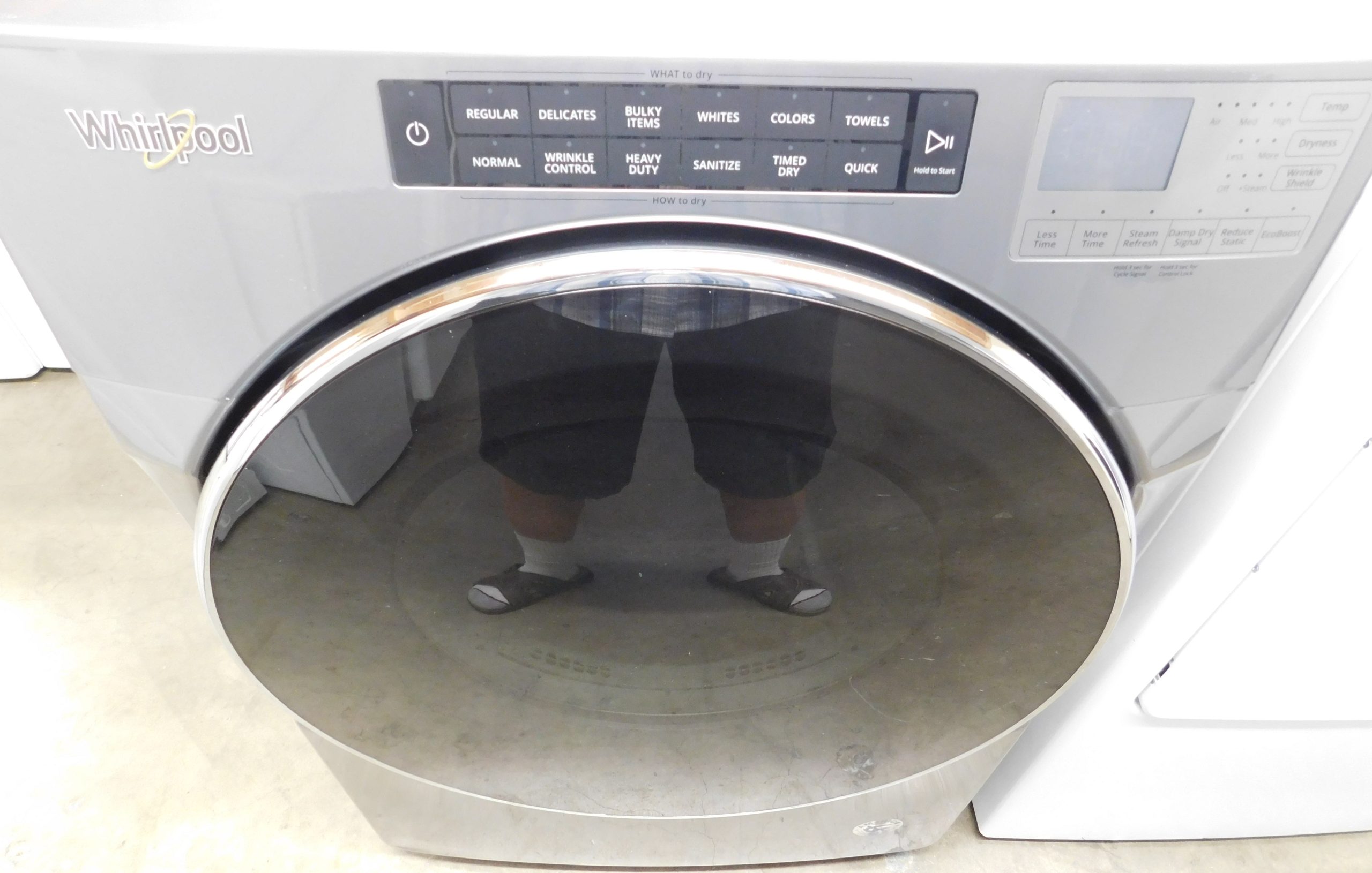 FRONT LOAD WHIRLPOOL (WITH STEAM) GAS DRYER A-358 (FRONT LOAD) - Image 2