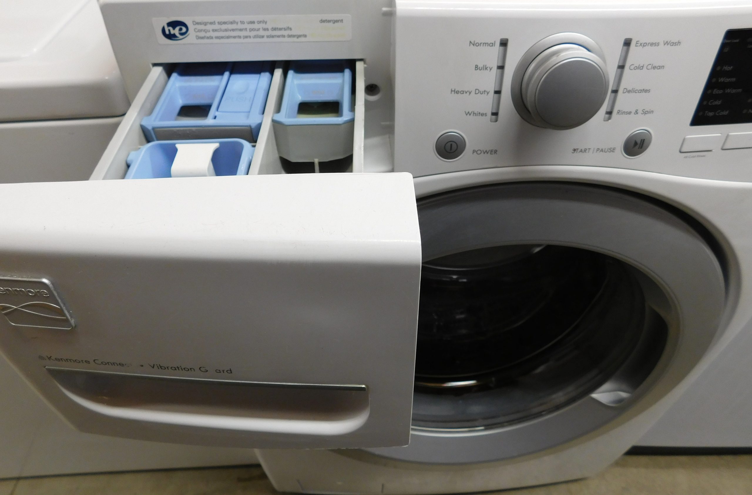 FRONT LOAD- KENMORE (KING SIZE) FRONT LOAD WASHER - A-386 (FRONT LOAD) - Image 4