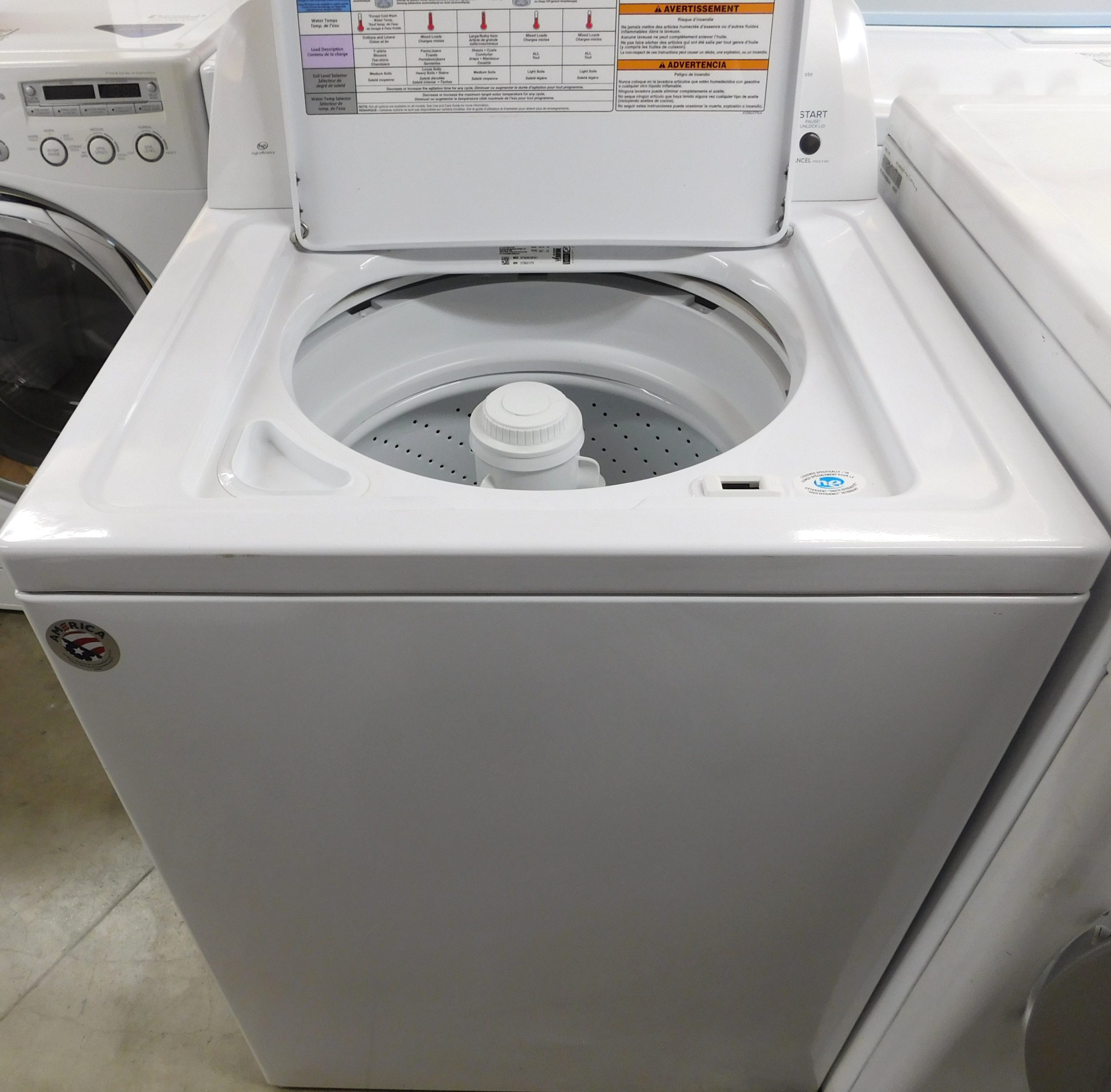 AMANA WASHER- SUPER CAPACITY- HEAVY DUTY WASHER- PRODUCT ID#A-368 (Copy) - Image 4