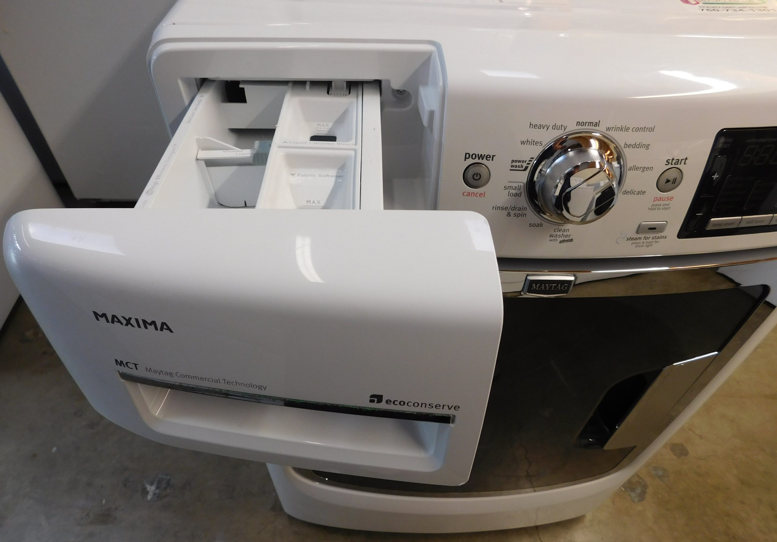 FRONT LOAD- MAYTAG (KING SIZE) FRONT LOAD WASHER - A-282 (FRONT LOAD) - Image 4