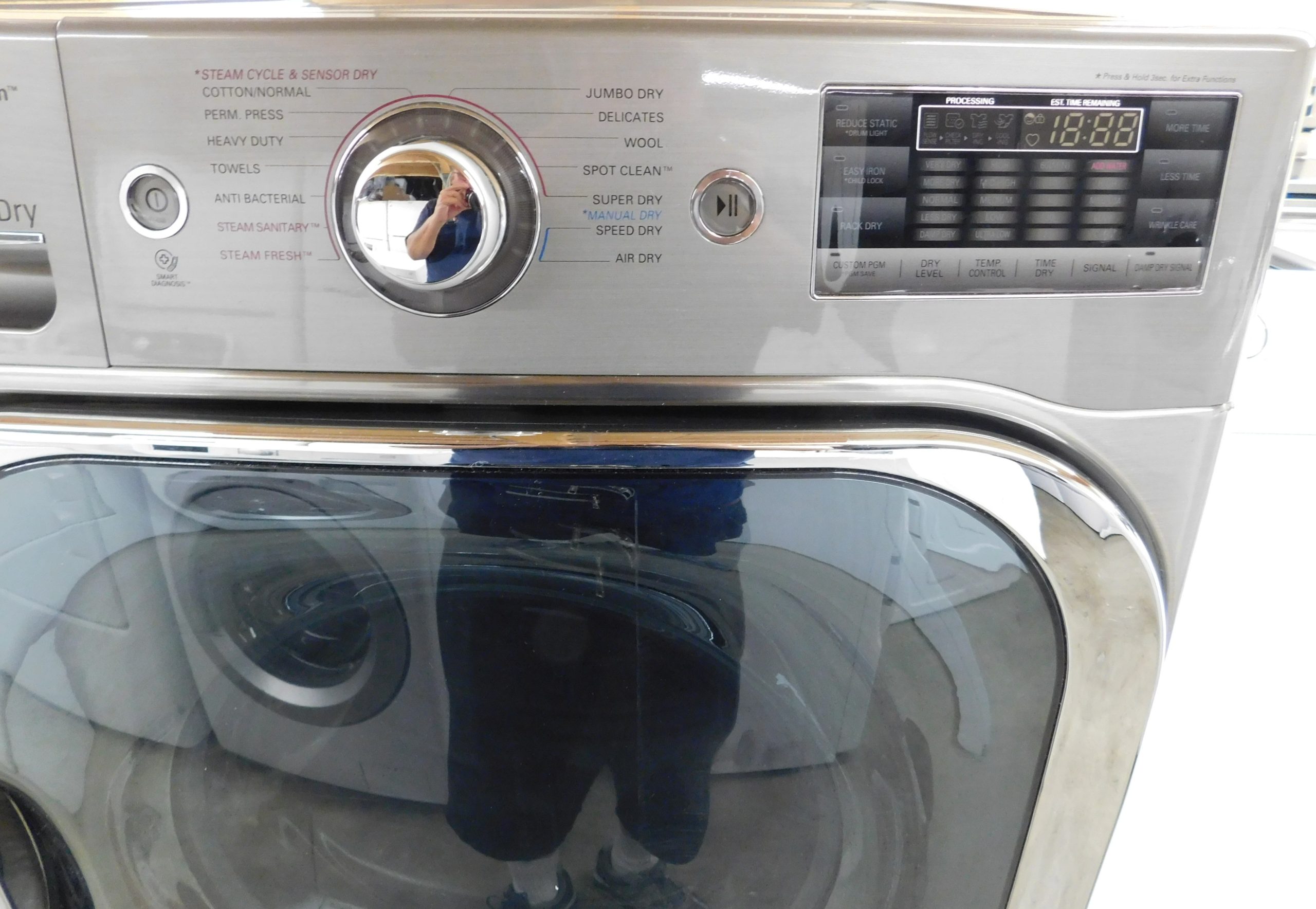 LG WASHER AND GAS DRYER-WITH STEAM- ON PEDESTALS - PRODUCT ID# A-378 - Image 16