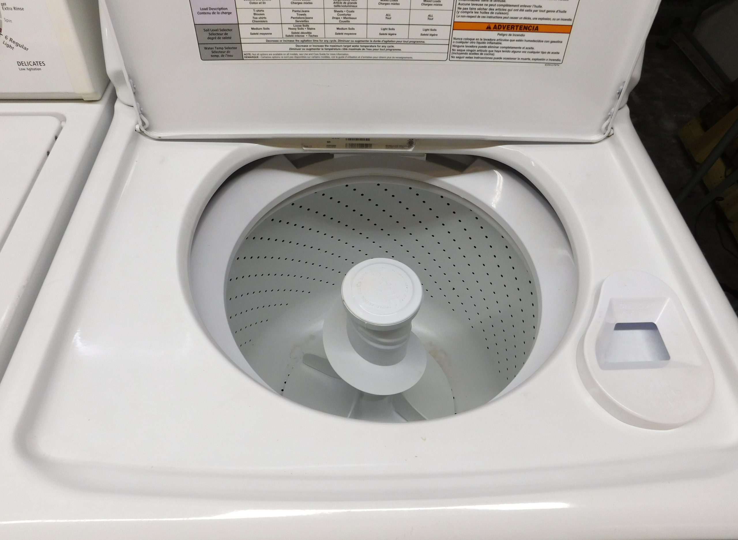 KENMORE WASHER- KING SIZE CAPACITY- HEAVY DUTY WASHER- PRODUCT ID#A-366 - Image 5