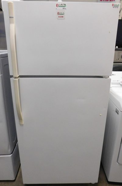 18 CU. FT. KENMORE TOP FREEZER REFRIGERATOR A-236