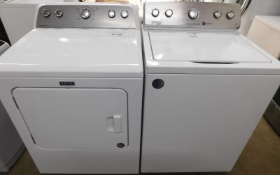 MAYTAG WASHER ELECTRIC DRYER- KING SIZE CAPACITY PLUS - SET PRODUCT ID#A-259
