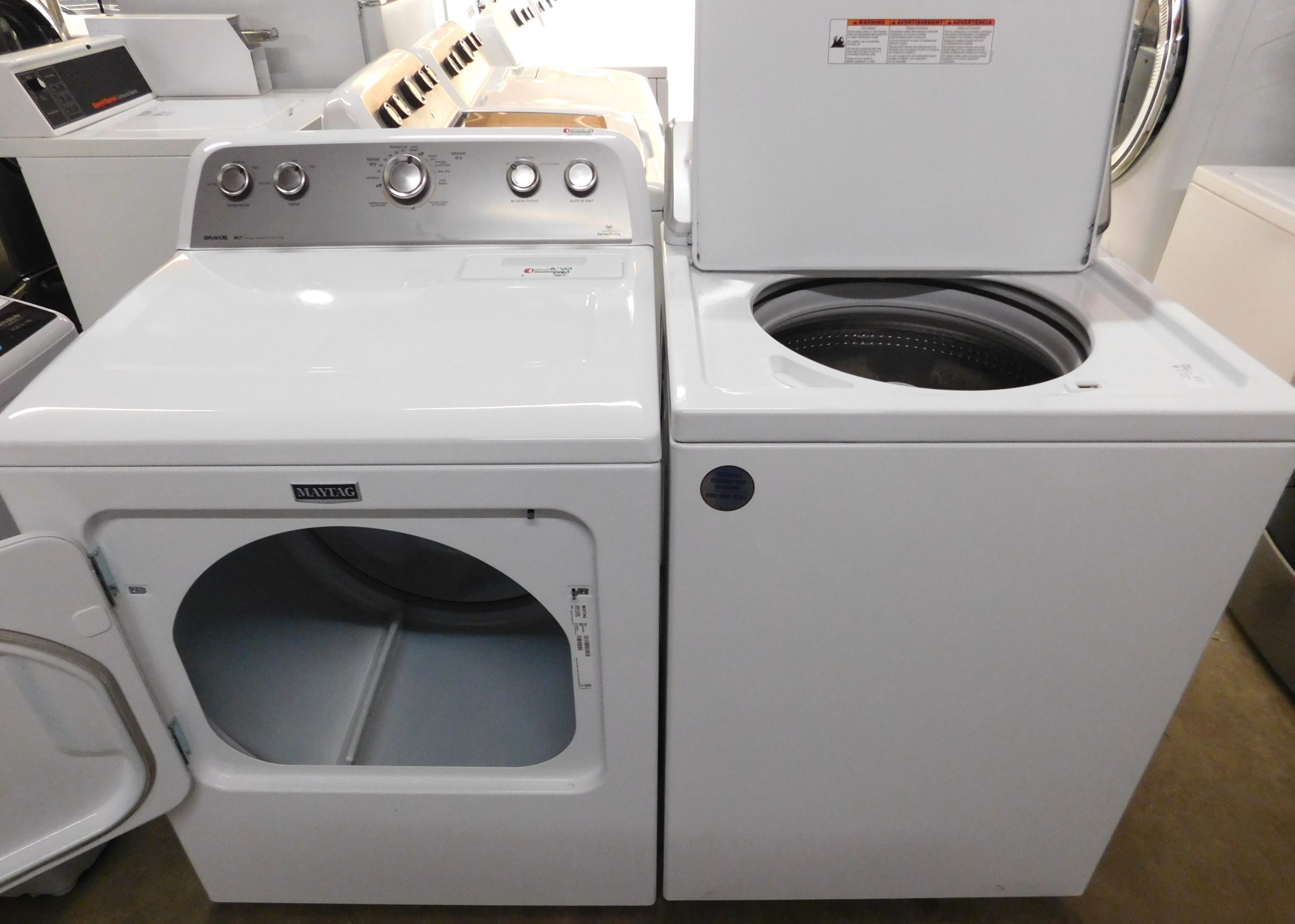 MAYTAG WASHER ELECTRIC DRYER- KING SIZE CAPACITY PLUS - SET PRODUCT ID#A-259 - Image 2