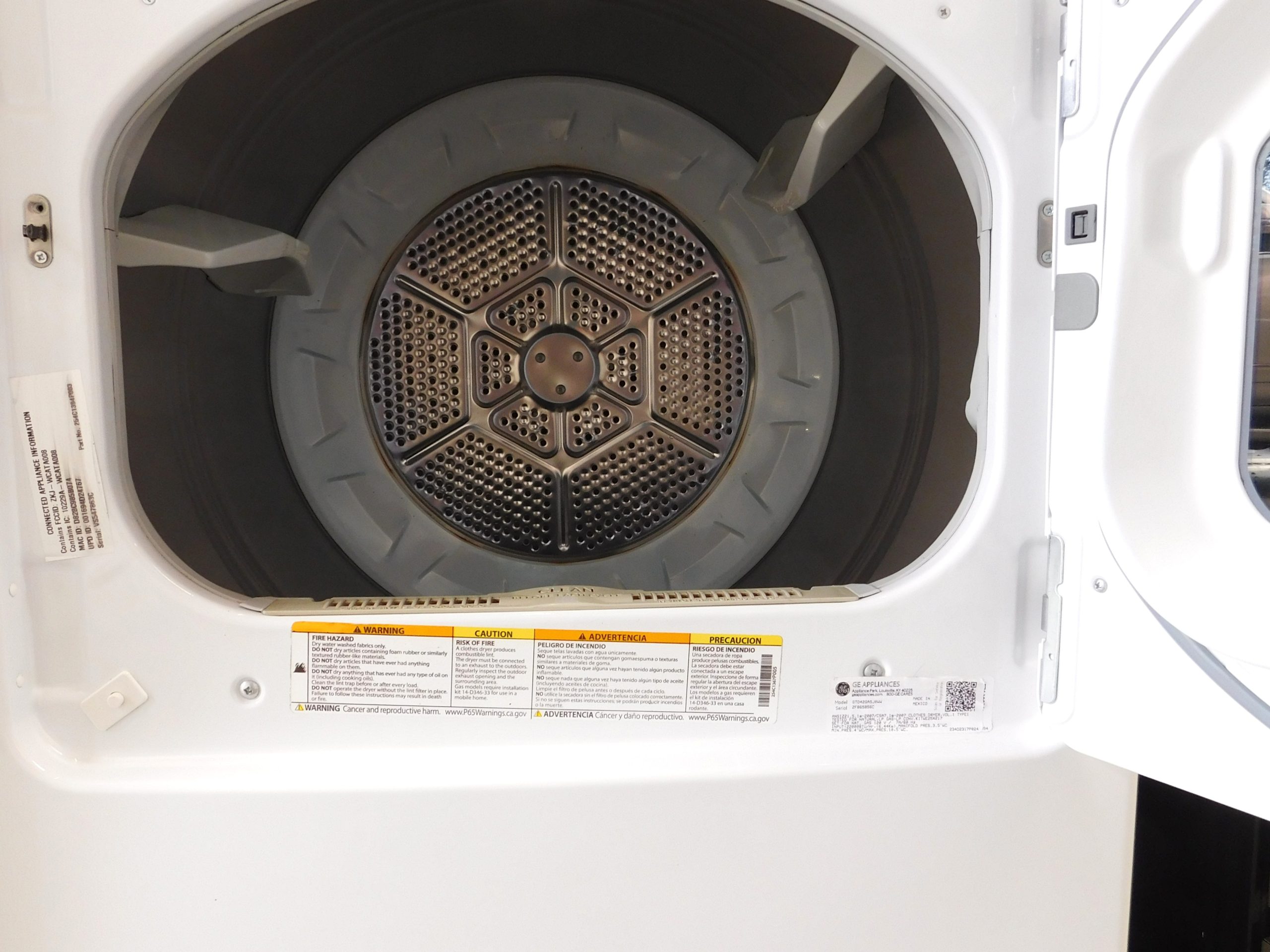 DRYER- GENERAL ELECTRIC (GAS) SUPER CAPACITY PLUS- PRODUCT ID#A-280 - Image 5