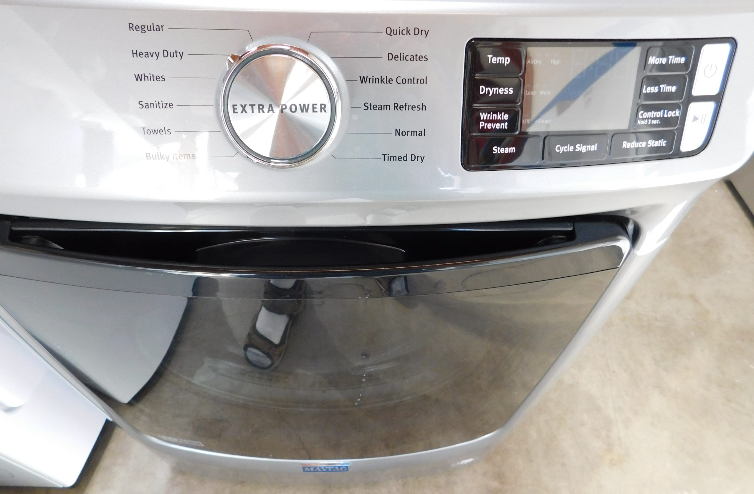 FRONT LOAD- MAYTAG GAS (WITH STEAM) DRYER A-363 (FRONT LOAD) - Image 2