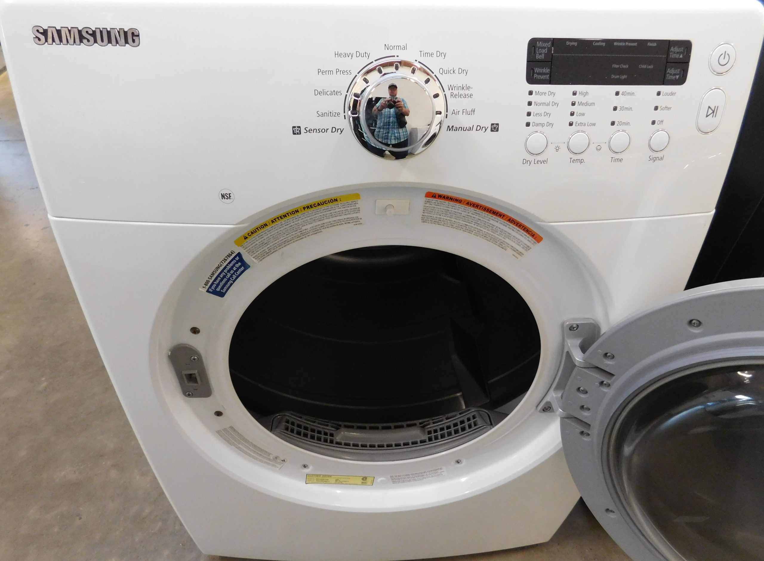 SUGGESTED GAS SET---MAYTAG WASHER AND SAMSUNG GAS DRYER SET - (FRONT LOAD) PRODUCT ID# A-536 - Image 6