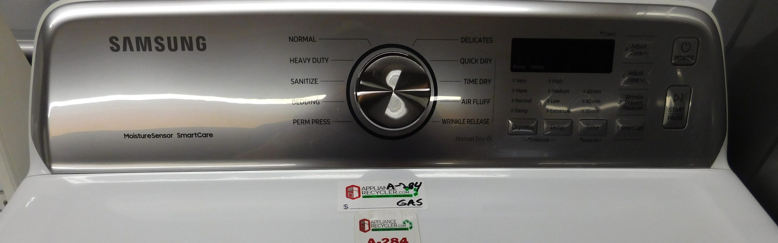 DRYER- SAMSUNG (GAS) SUPER KING SIZE CAPACITY PLUS- A-284 - Image 3