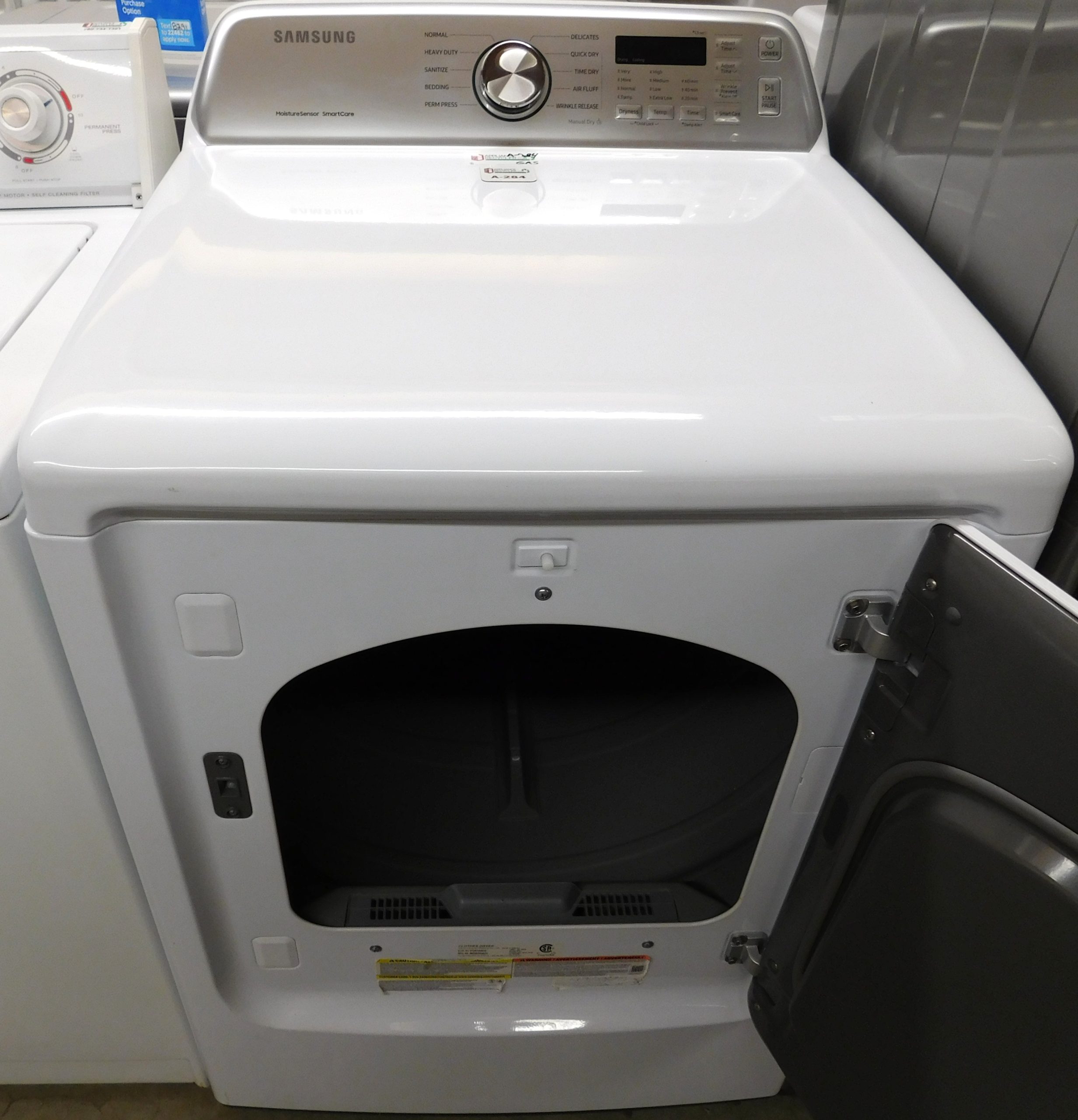 DRYER- SAMSUNG (GAS) SUPER KING SIZE CAPACITY PLUS- A-284 - Image 4