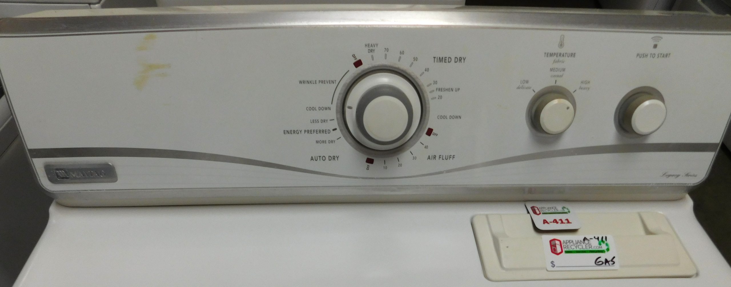 SUGGESTED SET- SUPER CAPACITY - ESTATE WASHER AND MAYTAG GAS DRYER- SET PRODUCT ID#A-252 & A-411 - Image 11