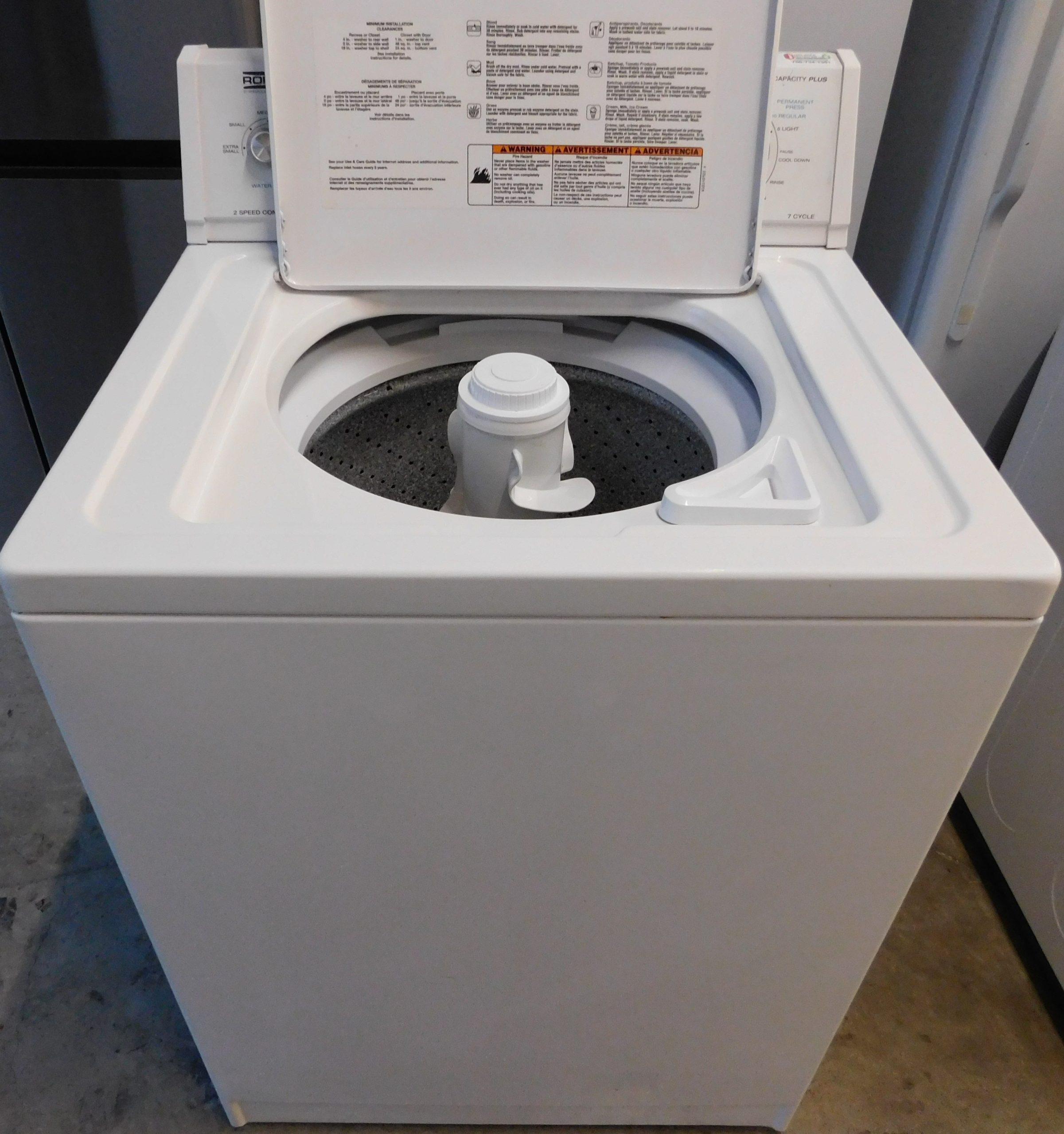 SUGGESTED SET- SUPER CAPACITY - ESTATE WASHER AND MAYTAG GAS DRYER- SET PRODUCT ID#A-252 & A-411 - Image 6