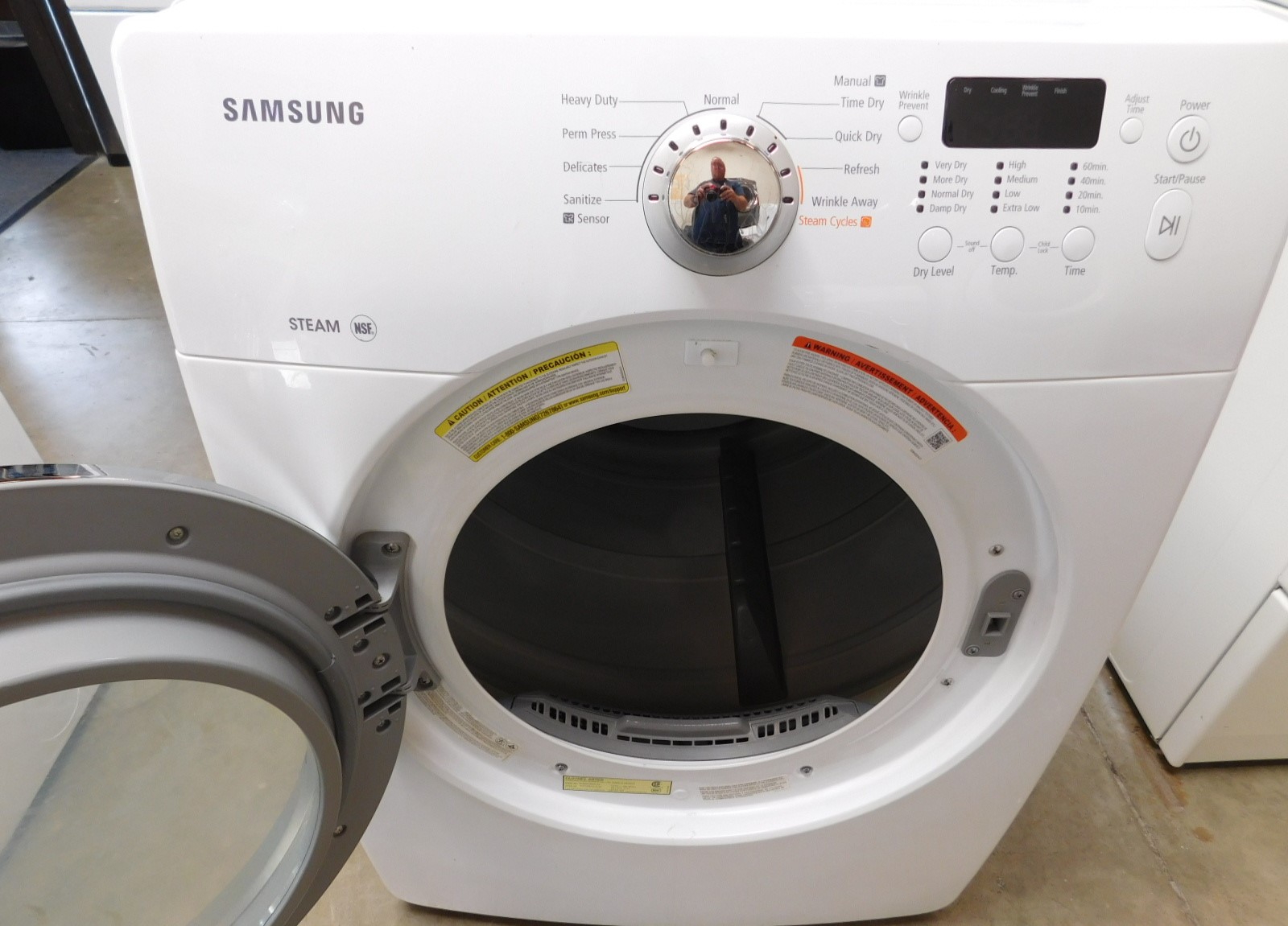 SUGGESTED GAS SET---KENMORE WASHER AND SAMSUNG GAS DRYER SET - (FRONT LOAD) PRODUCT ID# A-492 - Image 7